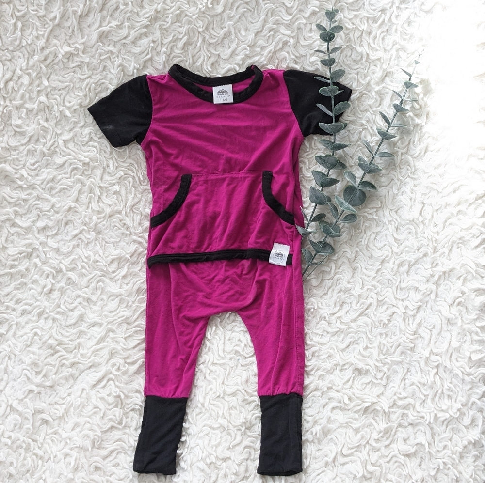 Ready Set Romper Magenta 0-6 months RSR